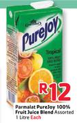 Parmalat Purejoy 100% Fruit Juice Blend Assorted-1Ltr 