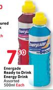 Energade Ready To Drink Energy Drink Assorted-500Ml Each