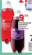 PnP Flavoured Soft Drink Assorted-2Ltr Each