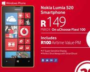 Nokia Lumia 520 Smartphone-On uChoose Flexi 100
