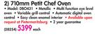 Defy 710mm Petit Chef Oven DBO431