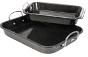 Home Bakery Non-Stick Enamel Roaster 32x22x5cm-Each