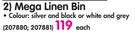  Missmolly Mega Linen Bin-Each