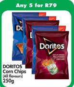 Doritos Corn Chips(All Flavours)-5x250g