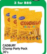 Cadbury Chomp Party Pack-3x30's 