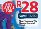 Plush Supreme Tile Cleaner Assorted-2 x 750ml