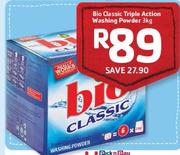 Bio Classic Triple Action Washing Powder-3kg