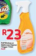 Pnp Kitchen Or Bathroom Cleaner Trigger-750ml Each 