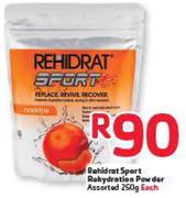  Rehidrat Sport Rehydration Powder Assorted-250g Each