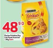 Purina Friskies Dry Cat Food-1.4Kg 