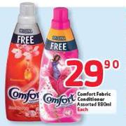 Comfort Fabric Conditioner Assorted-880ml Each
