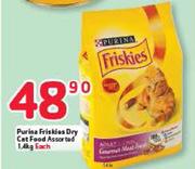 Purina Friskies Dry Cat Food Assorted-1.4kg