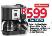Mellerware 3-In-1 Coffee Maker