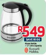 Russell Hobbs Glass Kettle-1.7Ltr