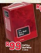PnP Dry-Red Wine-5ltr
