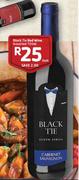 Black Tie Red Wine-750ml Each