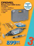 Dremel Rotary Tool 3000 Series F0133000JD