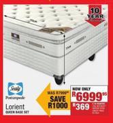 Sealy Posturpedic Lorient Queen Base set