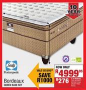 Sealy Posturepedic Bordeaux Queen Base Set