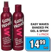 Easy Waves Banded PK Gel & Spray-1xPack