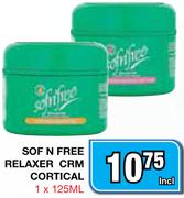 Sof N Free Relaxer Crm Cortical-1x125ml