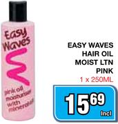 Easy Waves Hair Oil Moist LTN Pink-1x250ml