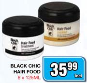Black Chic Hair Food-6x125ml
