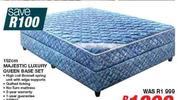 152cm Majestic Luxury Queen Base Set