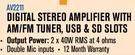 Dixon Digital Stereo Amplifier With AM/FM Tuner,USB & SD Slots SV2211