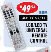 Dixon LCD/LED TV Universal Remote Control 1899ES