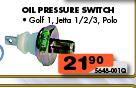 VW Oil Pressure Switch