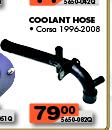 Opel Coolant Hose Corsa 1996-2008