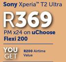 Sony Xperia T2 Ultra- On uChoose Flexi 200