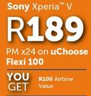 Sony Xperia V- On uChoose Flexi 100