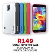 Smaak Funk TPU Case For Galaxy S5 Variety Or Colours