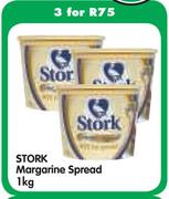 Stork Margarine Spread- 3 x 1kg