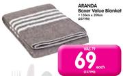 Aranda Boxer Value Blanket-150cm x 200cm