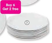 Octavia Dinner Plates-Per Pack