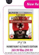 PS3 Homefront Ultimate Edition