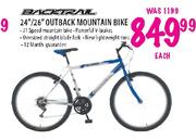 BackTral Outback Mountain Bike-24"/26"