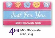 Mini Chocolate Slab-20g