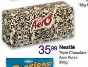 Nestle Triple Chocolate Aero Purse-300g