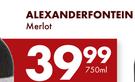 Alexanderfontein Merlot-750ml