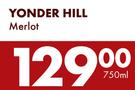 Yonder Hill Merlot-750ml