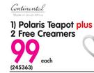 Continental Polaris Teapot+ 2 Free Creamers