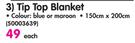 Tip Top Blanket-Each