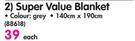 Super Value Blanket-Each