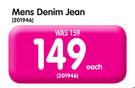 Legend Mens Denim Jean-Each