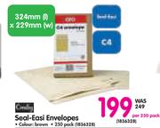 Seal-Easi Envelopes- Per 250 Pack