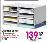 Desktop Sorter- Each 
